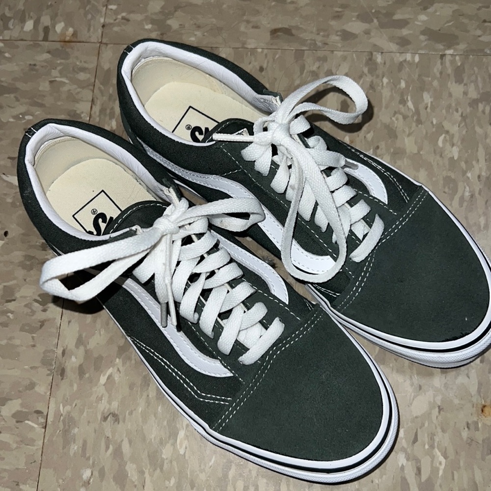 Olive Green Vans